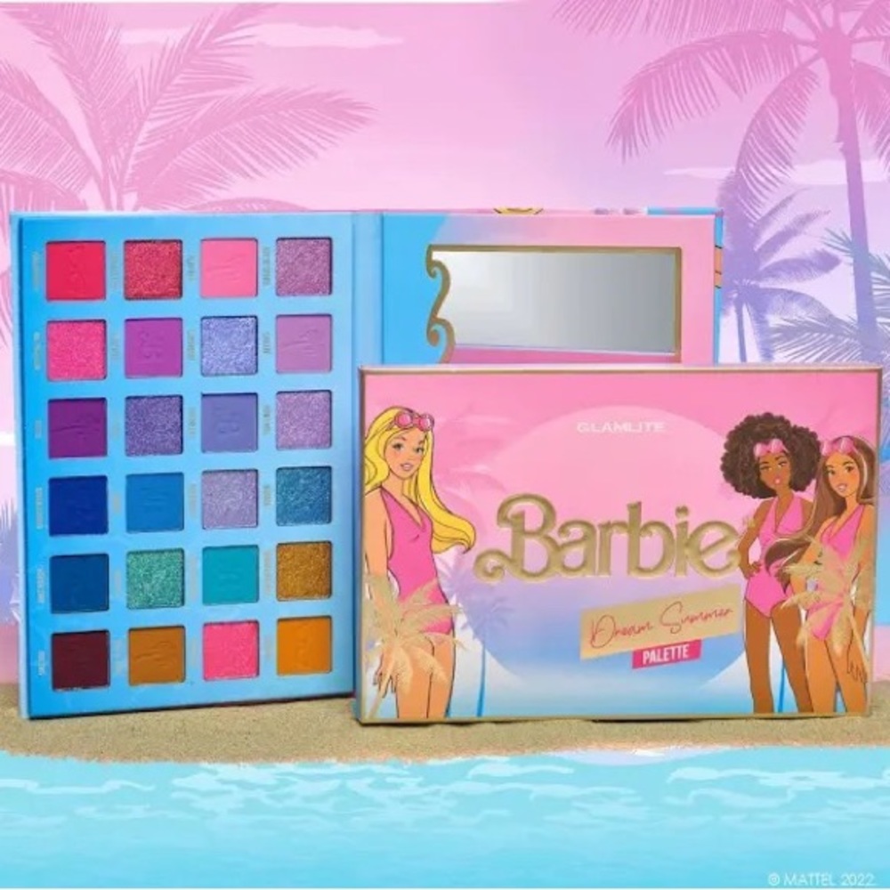 NWT Glamlite Barbie Dream Summer palette